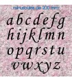 Lettres en Corsiva 280mm et 200mm