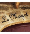Nom de maison • Fer forgé • 120 x 45mm • caractères en French Script • découpe laser