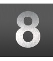 Chiffre 8 au détail • Acier Inox • hauteur 60mm • Design Exclusif • découpe laser