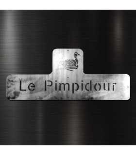 Exemple de fabrication d'enseigne en métal découpée au laser