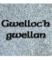 Nom de maison • Fer forgé • 330 x 124mm • caractères en Celtic • découpe laser